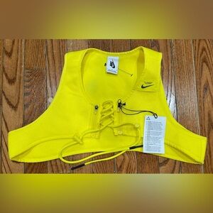 Nike Vibrant Yellow Activewear Top